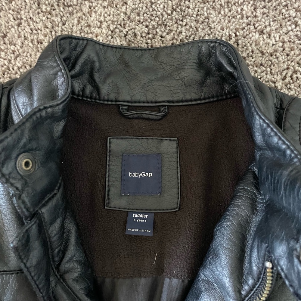 GAP 5T Genuine Leather Jacket